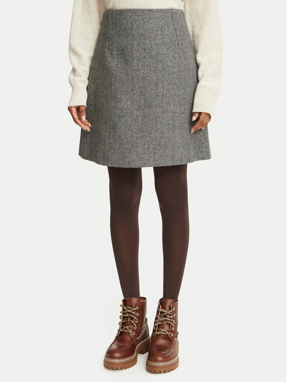 Weekend Max Mara Weekend Max Mara Spódnica midi Farnese 2625106072 Szary Regular Fit