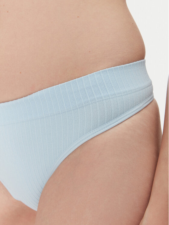 Hunkemöller Hunkemöller Kalhotky string Dianne 302143 Světle modrá