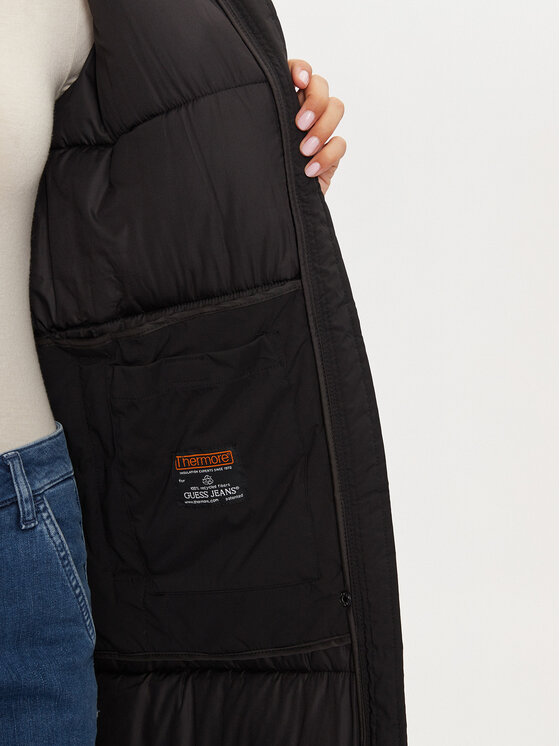 Guess Jeans Guess Jeans Winterjacke W4BL26 WGII2 Schwarz Regular Fit