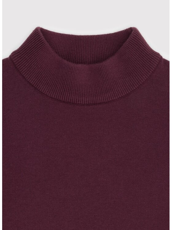 Pako Lorente Pako Lorente Sweter P26WB-2X-004 Bordowy Classic Fit