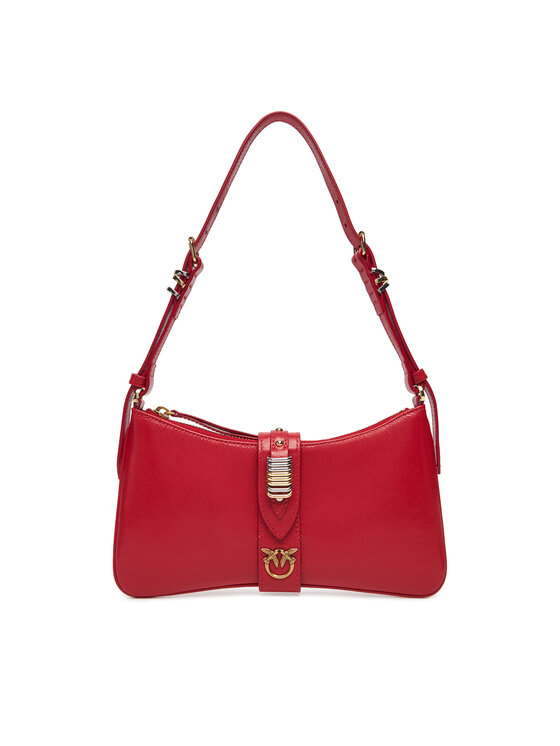 Geantă PINKO Arthemis Shoulder Mini AI 24-25 PLTT 103512 A29V Roșu