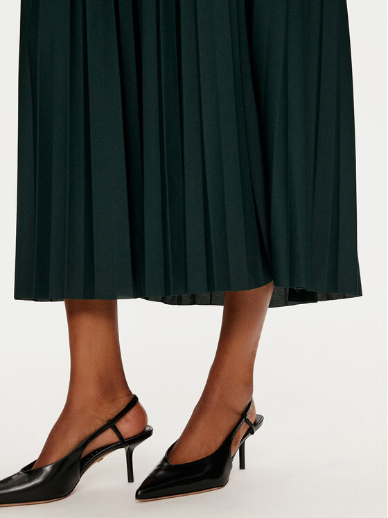 ONLY ONLY Fustă plisată 15277887 Verde Regular Fit