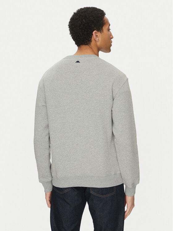 Robe di Kappa Robe di Kappa Sweatshirt Robe Giovani 641411W Grau Regular Fit