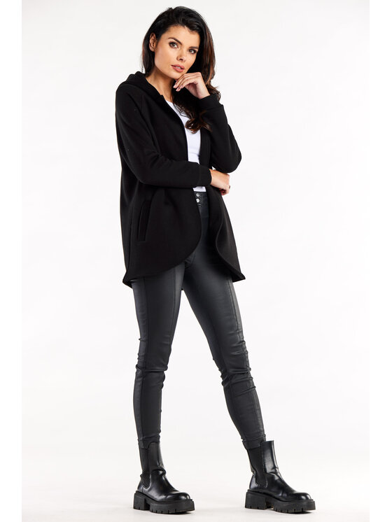 Infinite You Infinite You Mikina M327 Černá Basic Fit