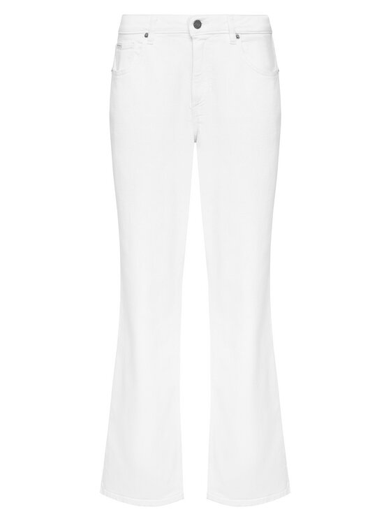 Guess Jeans Guess Jeans Дънки W5YA0I D0131 Бял Boyfriend Fit