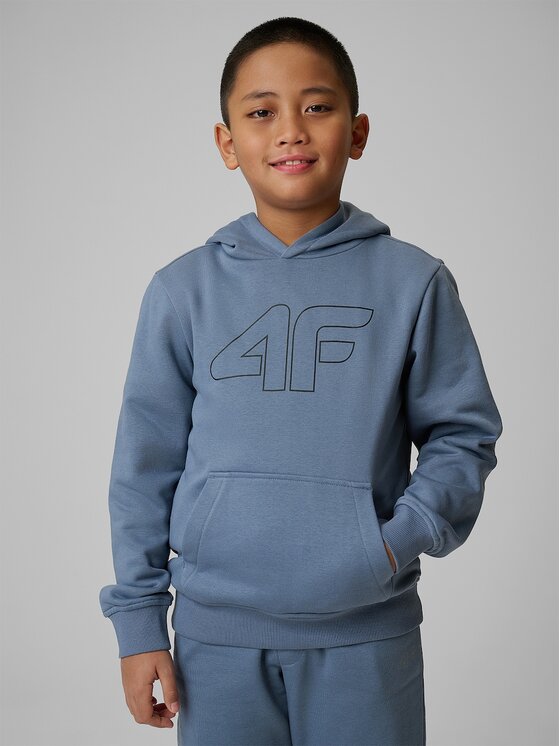4F 4F Felpa 4FJRSS26TSWSM2748-32S Blu scuro Regular Fit