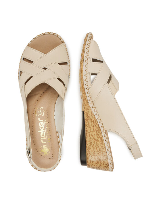 Rieker Rieker Sandali 66189-60 Beige
