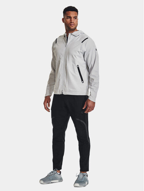 Under Armour Giacca di transizione Ua Unstoppable Jacket 1370494 014 Grigio Loose Fit Modivo