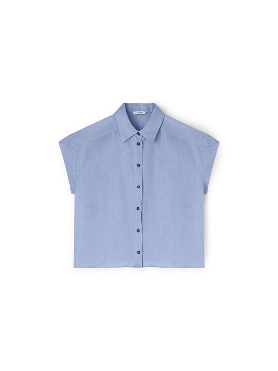 Motivi Motivi Camicia 5227W000473N004 Turchese Regular Fit