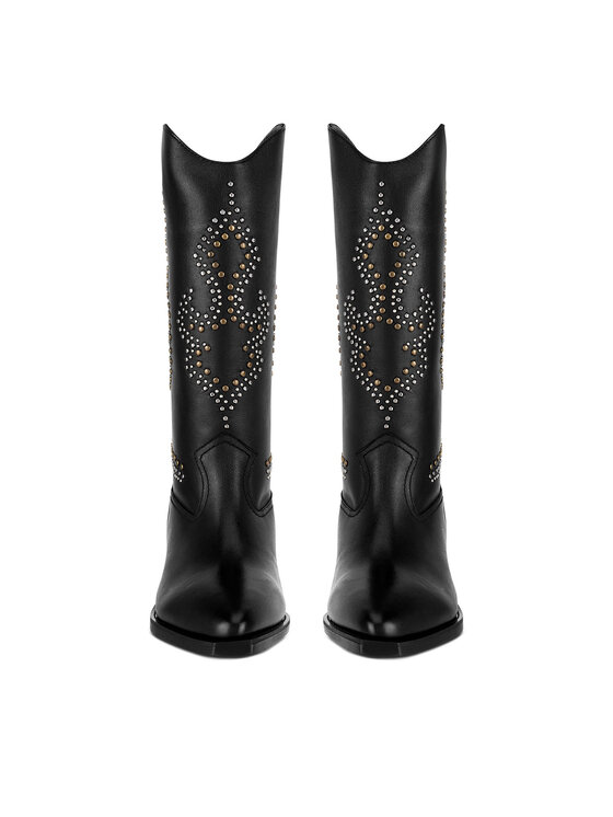Badura Badura Cizme și botine cowboy ASPENDOS-796-24 Negru