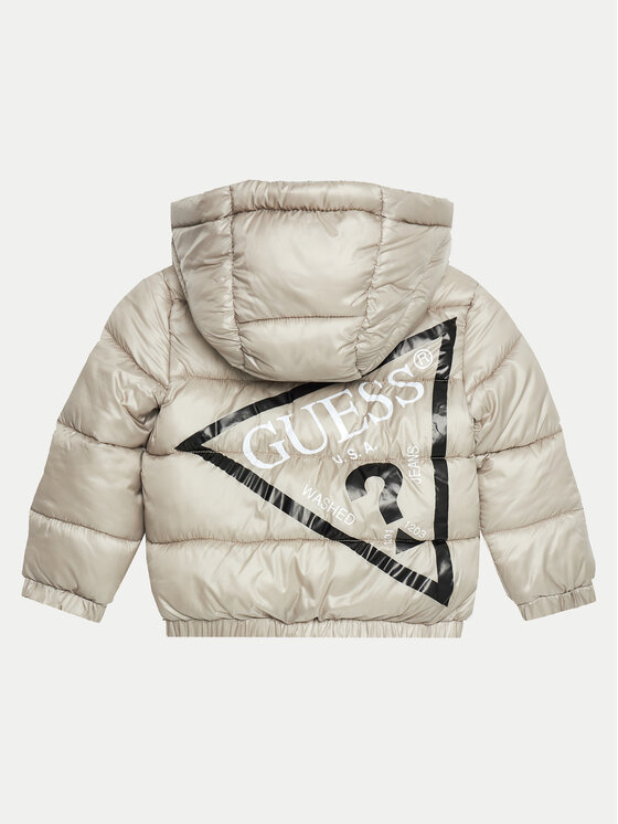 Guess Guess Μπουφάν πουπουλένιο N4BL01 WEGY0 Μπεζ Relaxed Fit