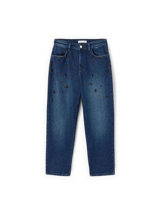 Motivi Motivi Jeansy P420Q004265N034 Niebieski Regular Fit