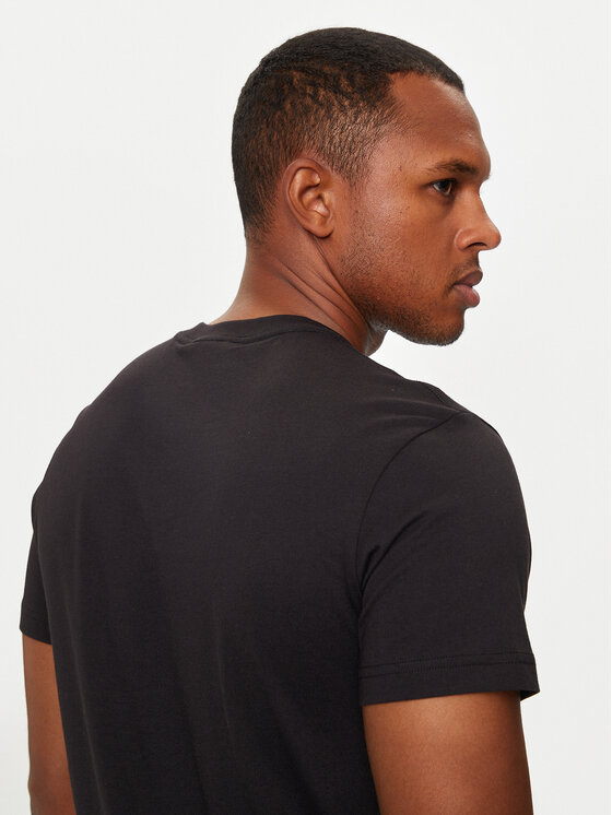 Versace Jeans Couture Versace Jeans Couture T-Shirt 77GAHT00 CJ00T Μαύρο Slim Fit