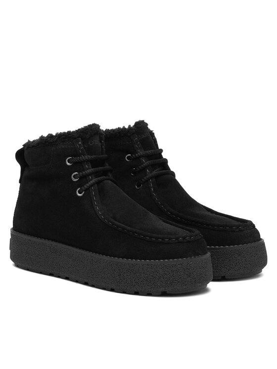 Marc O'Polo Marc O'Polo Schnürschuhe SS2M3029 Schwarz