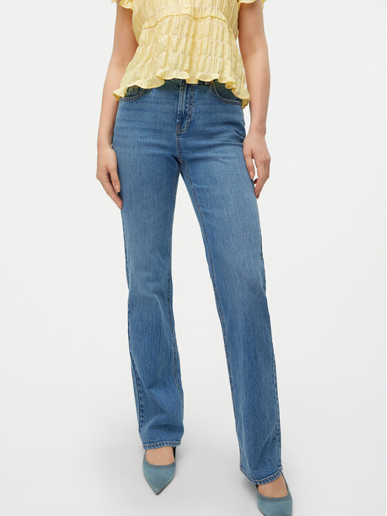 Vero Moda Vero Moda Džinsi Tessa 10315494 Zils Straight Fit