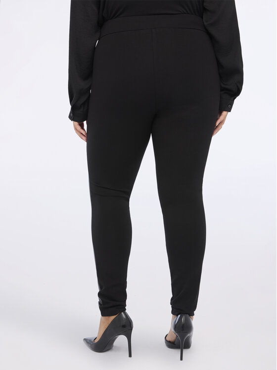 Fiorella Rubino Fiorella Rubino Spodnie materiałowe P714L002240N033 Czarny Skin Fit