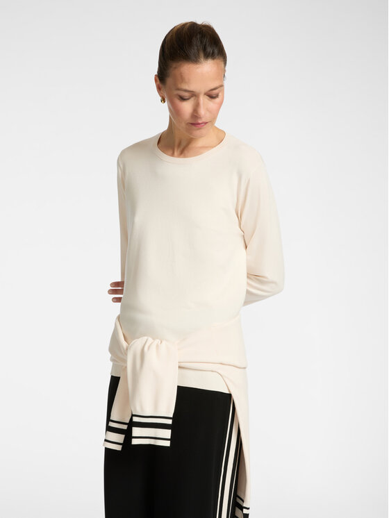 Elena Mirò Elena Mirò Maglione M449Z000577N002 Bianco Regular Fit