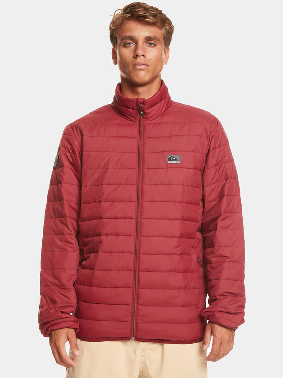 Quiksilver Prechodná bunda Scaly Fz Jckt EQYJK04007 Červená Regular Fit
