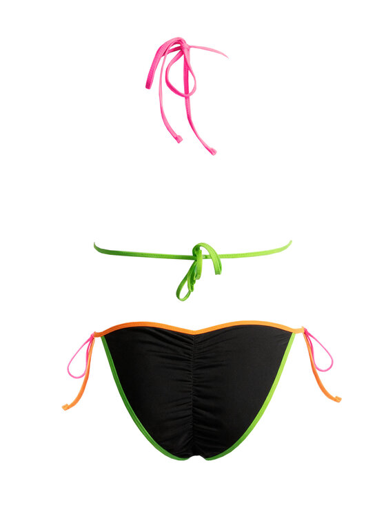 Miss Lou Miss Lou Bikini K-ML003 Czarny
