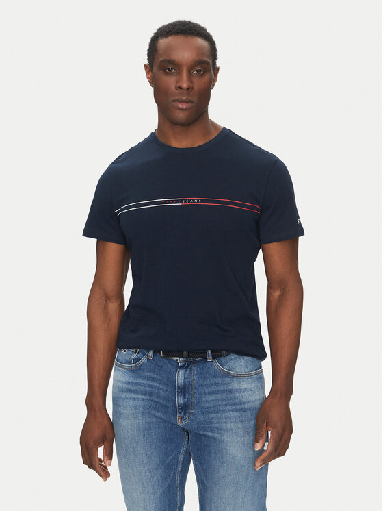 Tommy Jeans Tommy Jeans Souprava triček Entry Graphic DM0DM21902 Barevná Slim Fit