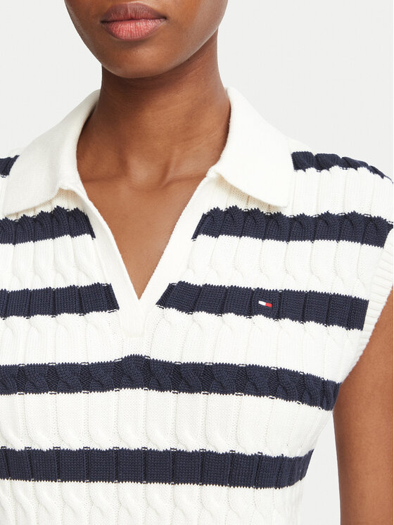 Tommy Hilfiger Tommy Hilfiger Kampsun WW0WW45655 Tumesinine Regular Fit