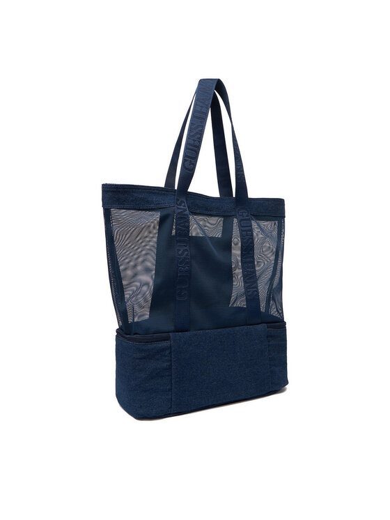 Guess Jeans Guess Jeans Torebka CWBEO-GUESS-M-004-09 Granatowy