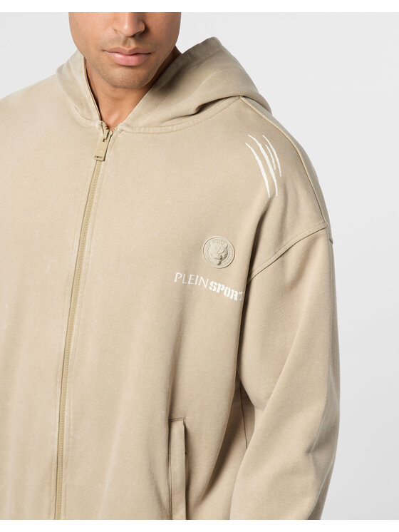 Plein Sport Plein Sport Felpa 27915 Beige Regular Fit