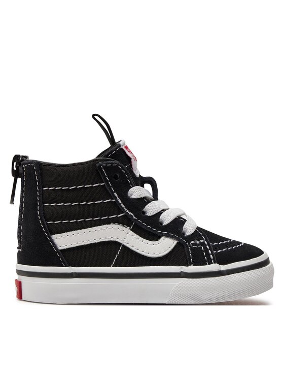 Dziecięce Tenisówki Vans, Rozmiar 21.5, Czarne, Sk8-Hi Zip VN000XG5Y281
