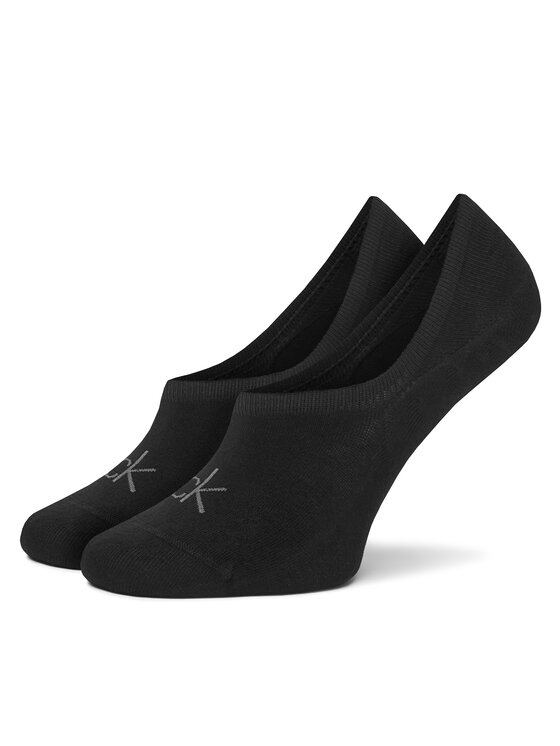 Calvin Klein Calvin Klein Set 2 parov ženskih stopalk 701228801 Črna