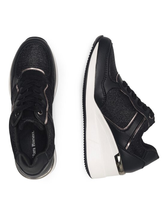 Clara Barson Clara Barson Sneakersy ELI WS169-07 Černá