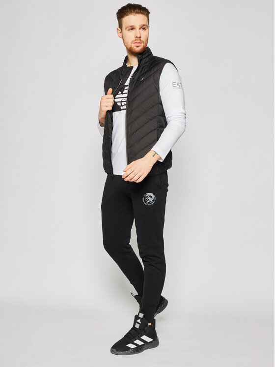 EA7 Emporio Armani EA7 Emporio Armani S dlhými rukávmi 6GPT59 PJQ9Z 1100 Biela Regular Fit
