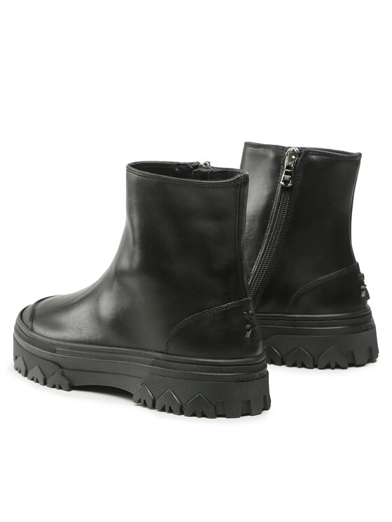 Patrizia Pepe Patrizia Pepe Īsie zābaki 8Y0016/L011-K103 Melns