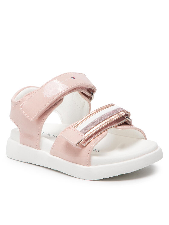 Sandale Tommy Hilfiger Velcro Sandal T1A2-32169-0710 M Roz