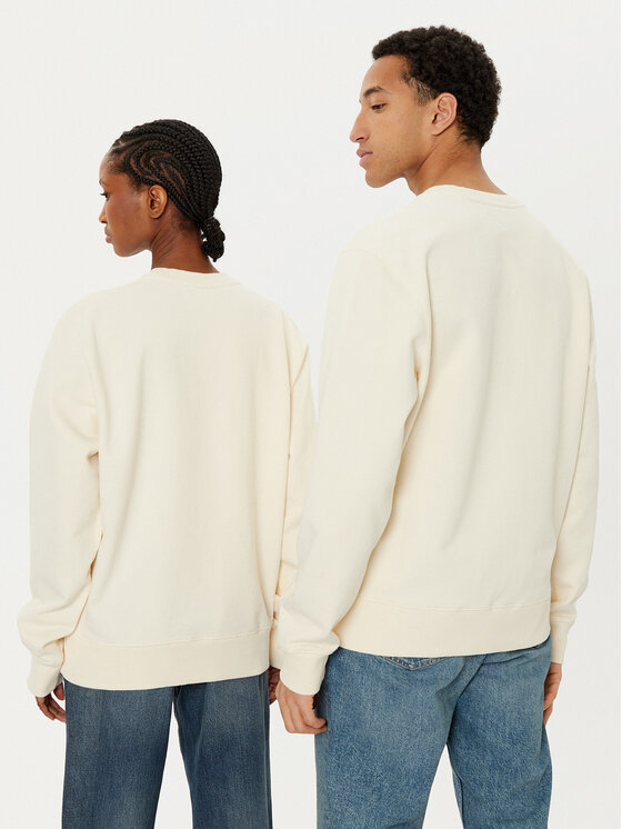 Filling Pieces Filling Pieces Felpa Unisex Gowtu 7453392 Écru Regular Fit