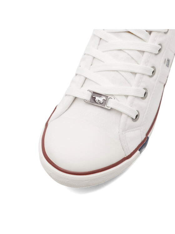 Mustang Mustang Sneakers aus Stoff 1099-310 Weiß