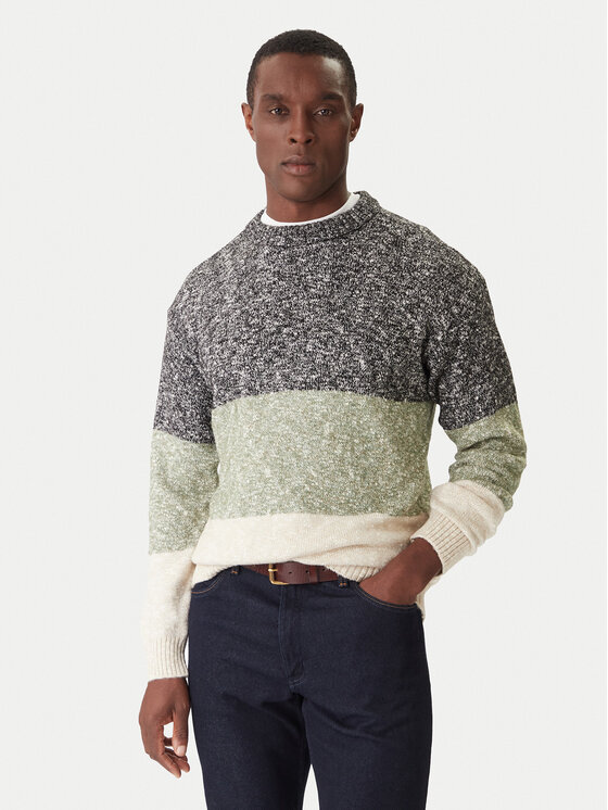 Mustang Mustang Maglione Elwood 1016851 Multicolore Regular Fit