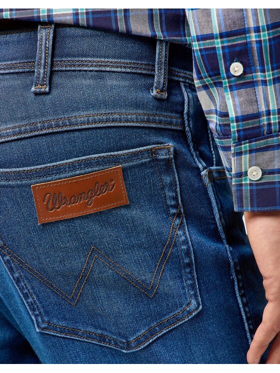 Wrangler Wrangler Jeansy Texas 821 Niebieski Straight Fit