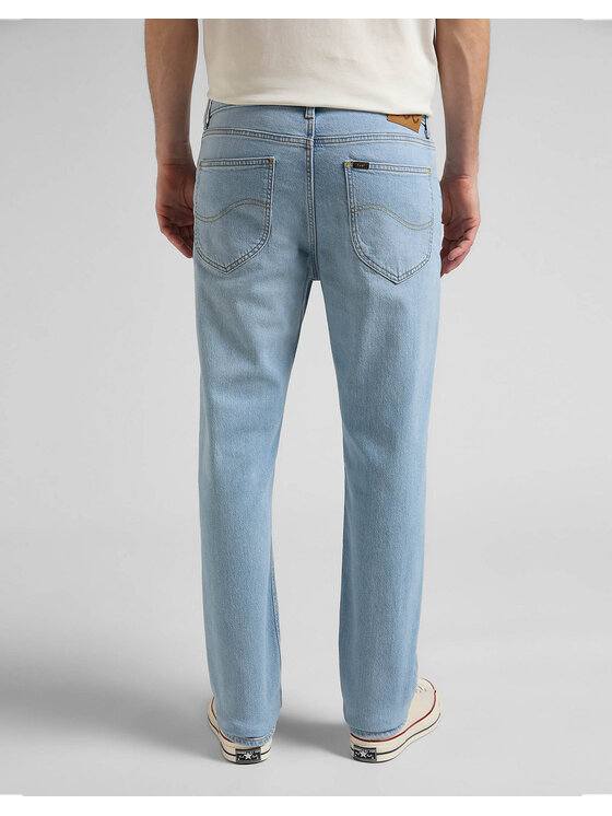 Lee Lee Jeansy WEST Niebieski Loose Fit