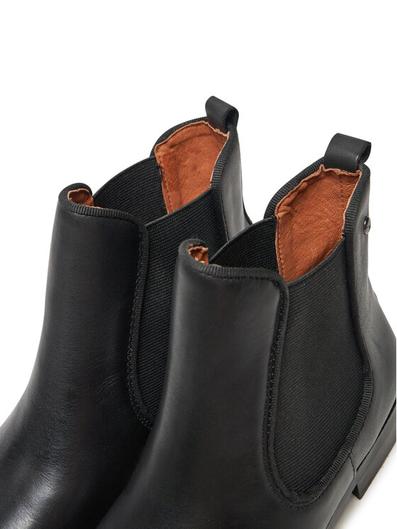 Pikolinos Pikolinos Kotníková obuv s elastickým prvkem W4D-8637ST Černá