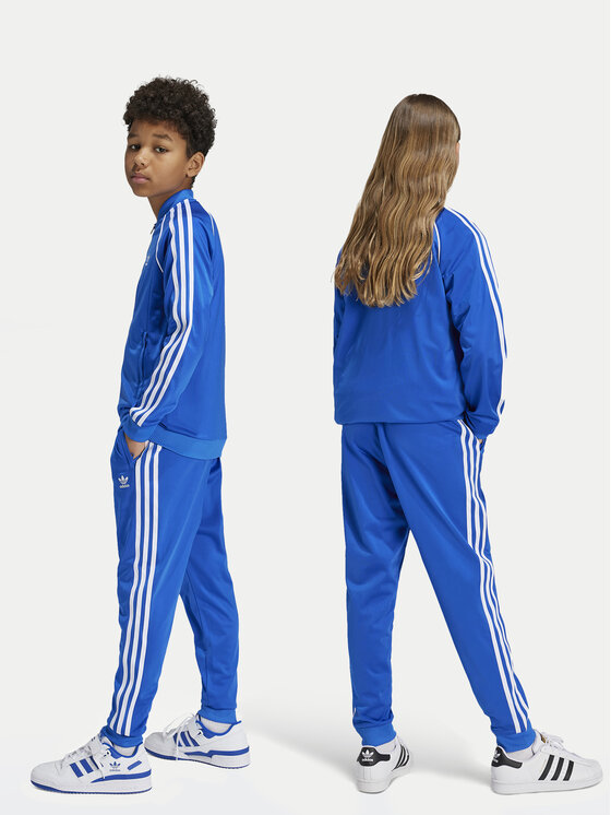 Tuta adidas bambino blu hotsell