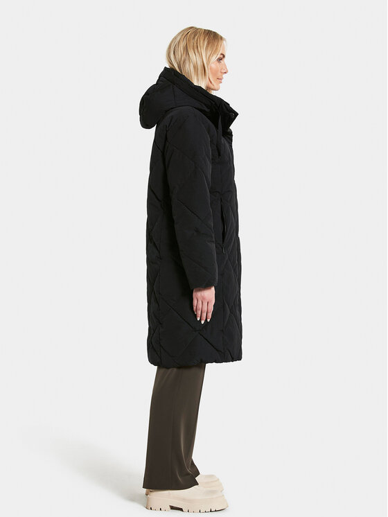 Didriksons Didriksons Zimní bunda Torun 504377 Černá Relaxed Fit