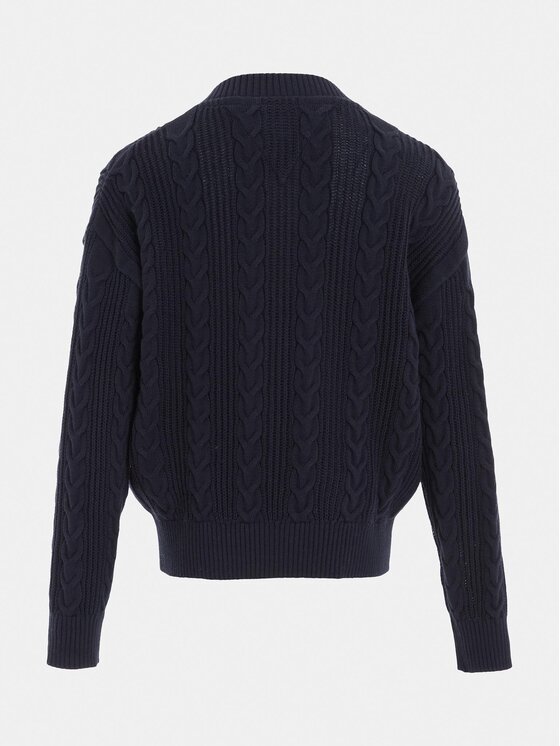 Tommy Hilfiger Tommy Hilfiger Kardigán KG0KG07628 Sötétkék Regular Fit