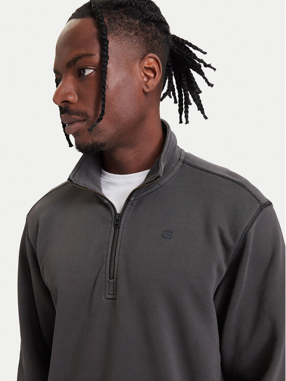 G-STAR G-Star Bluza Unit D30717-D969 Szary ciemny Regular Fit