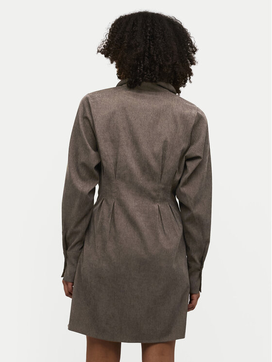 Kaffe Kaffe Hemdkleid Hermine 10509115 Braun Regular Fit