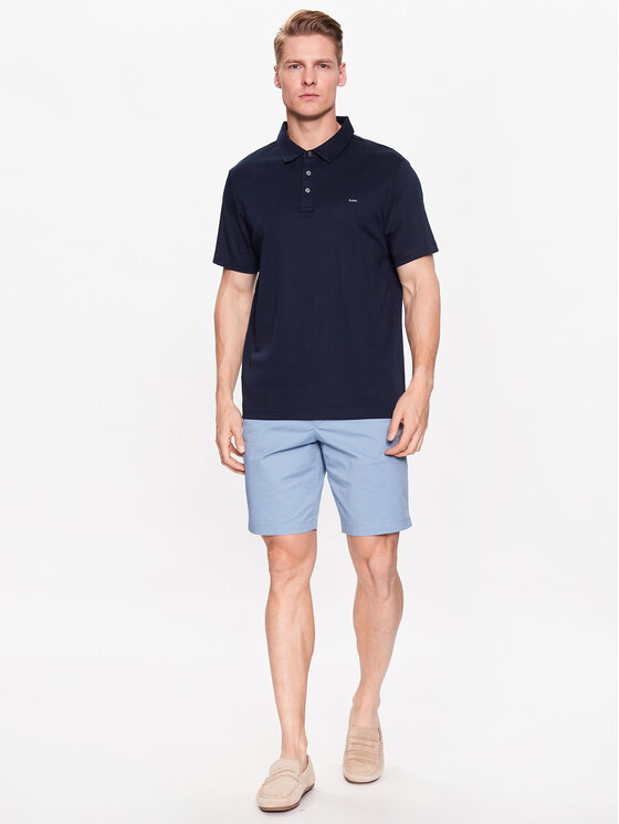 Michael Kors Michael Kors Polo CB95FGVC9 Granatowy Regular Fit
