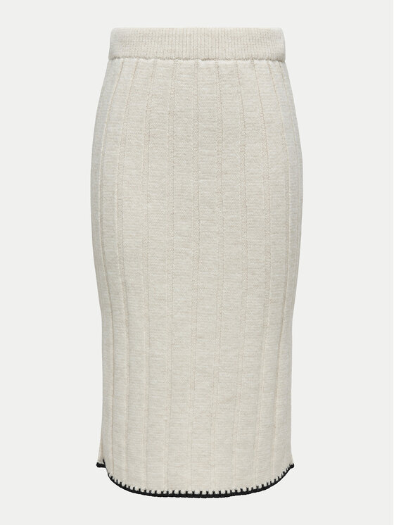 ONLY ONLY Gonna a matita Chick 15330190 Beige Regular Fit