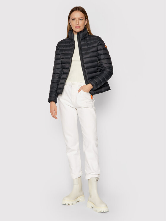 Giubbotto piumino D39760W GIGA13 Nero Regular Fit