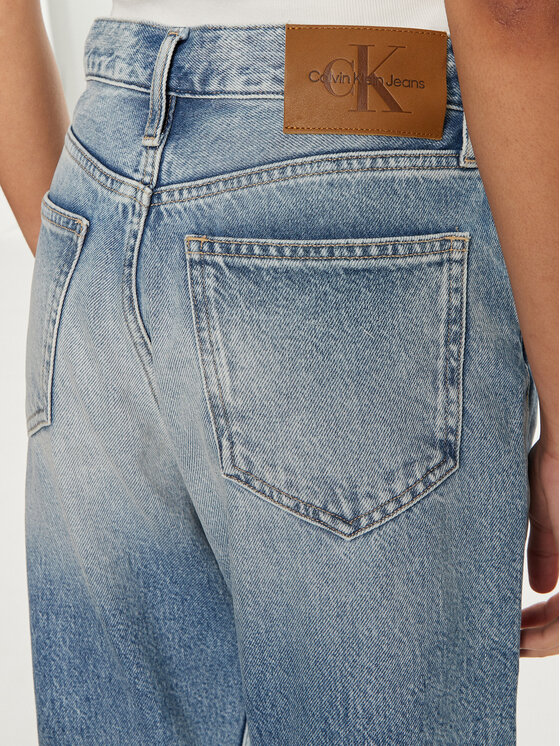 Calvin Klein Jeans Calvin Klein Jeans Džínsy J20J224008 Modrá Authentic Straight Fit