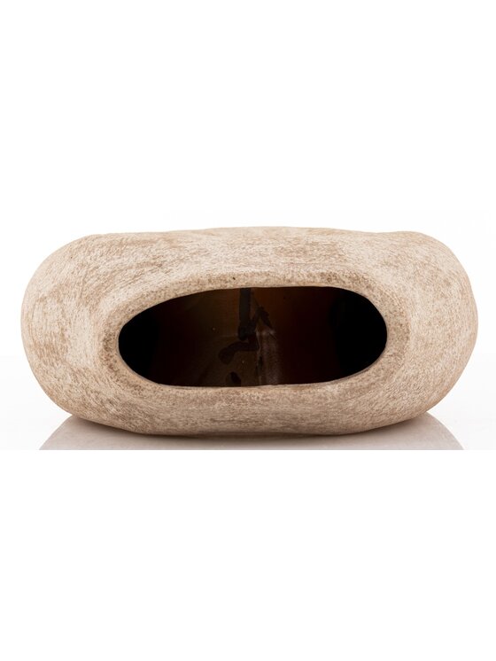 MIAhome MIAhome Wazon ceramiczny 39x28x12 cm CAXITTA big Brązowy