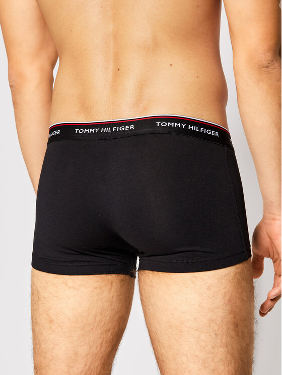 Tommy Hilfiger Tommy Hilfiger Set 3 parov boksaric 3P Lr Trunk 1U87903841 Črna